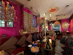 Chandelier Restaurant Living Bar